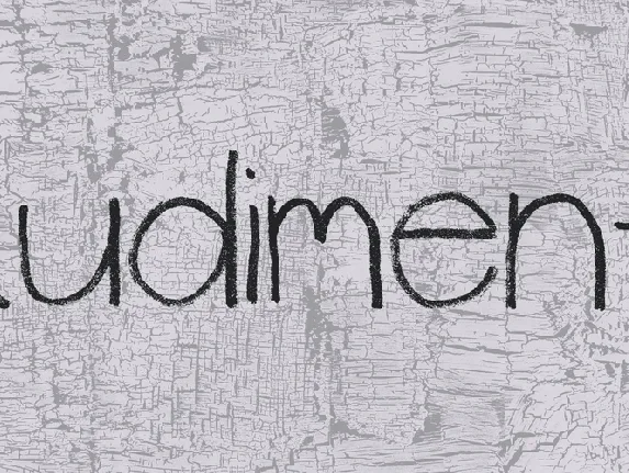 Rudiment font