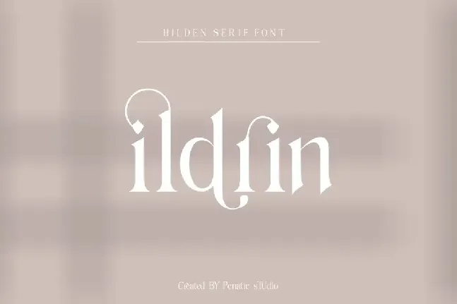 Hilden Typeface font