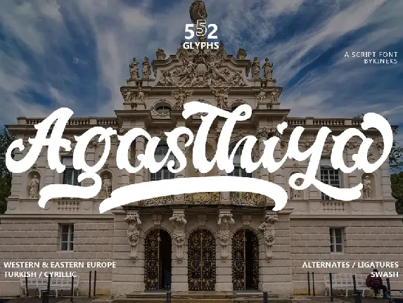 Agasthiya Rococo font