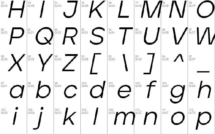 Jeko font