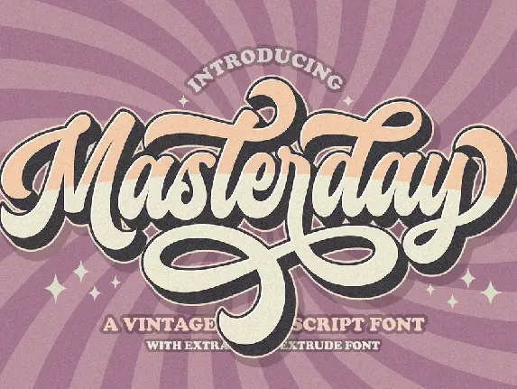 Masterday font