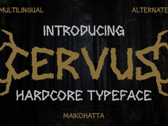 CERVUS font