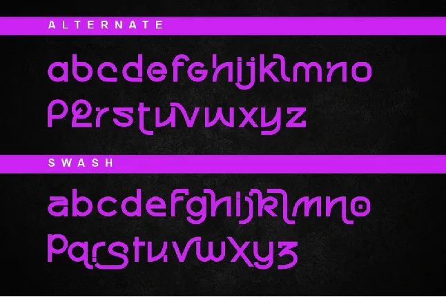 Sevenfold - Personal use font