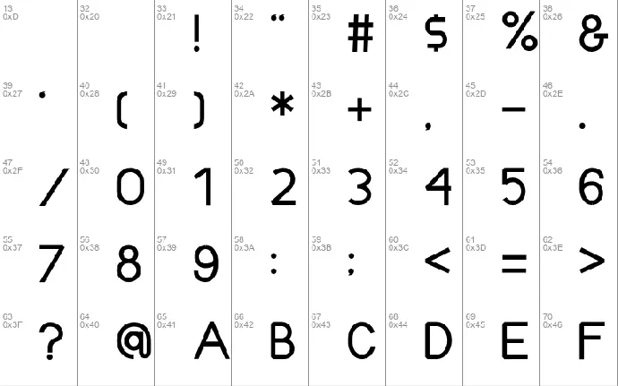 Caternia font