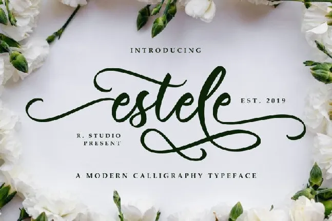 Estele font