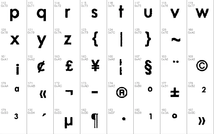 Century Gothic font