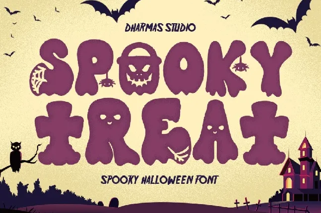 Spooky Treat DEMO font