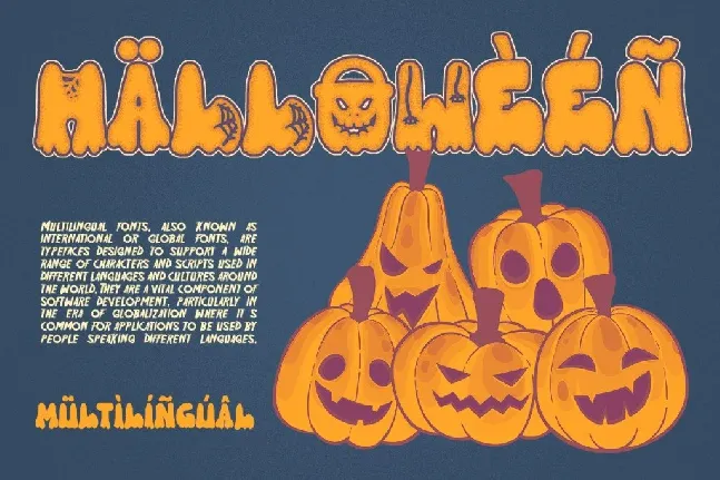 Spooky Treat DEMO font