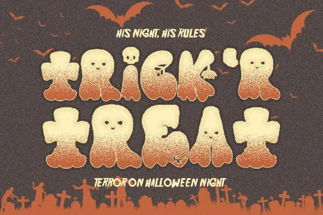 Spooky Treat DEMO font