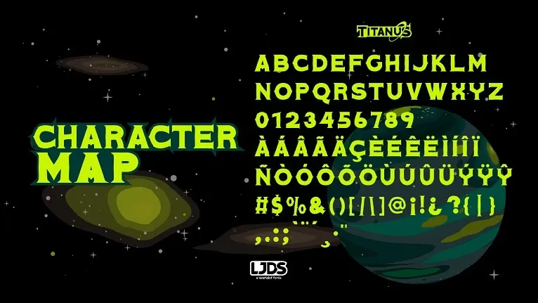 Titanus font