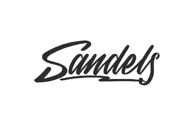 Sandels Demo font