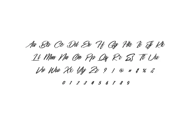 Sandels Demo font