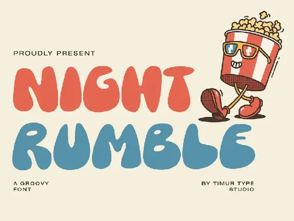 Night Rumble font