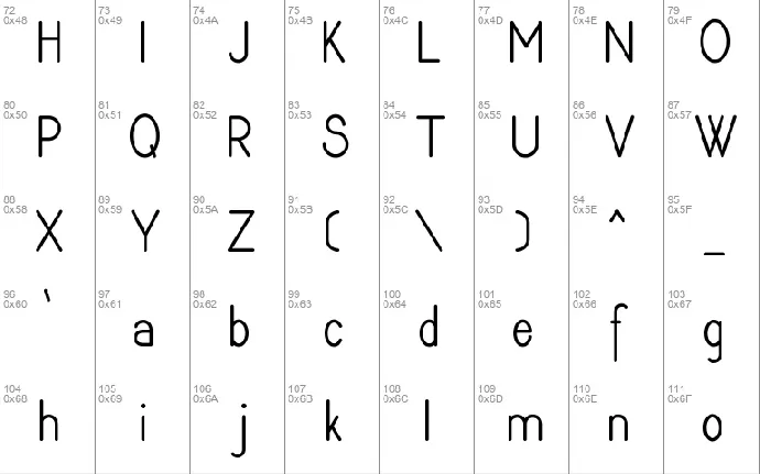 Rythmus font