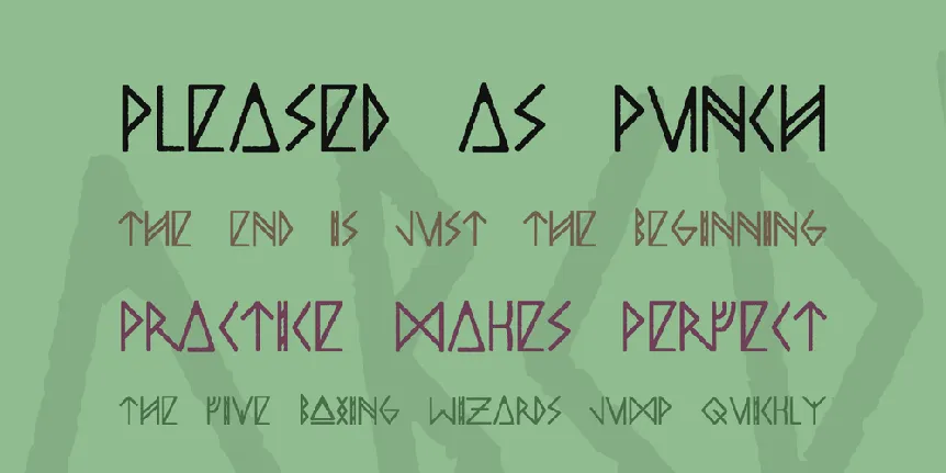 ODINS SPEAR font