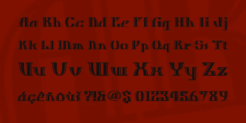 Dos Equis font