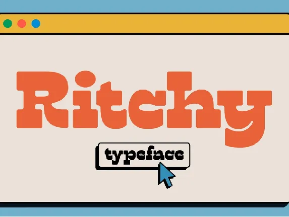 Ritchy DEMO font