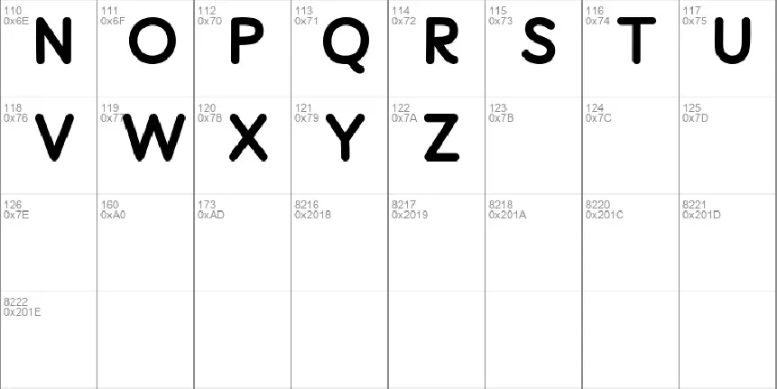 Squeeze font