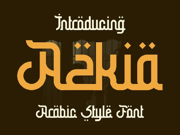 Azkia font