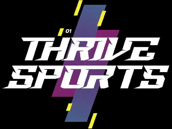 Thrive Sports Demo font