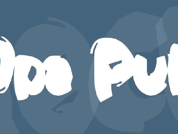 Opa Puk font