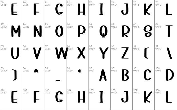 Housing font