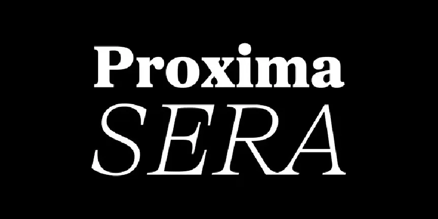 Proxima Sera Family font