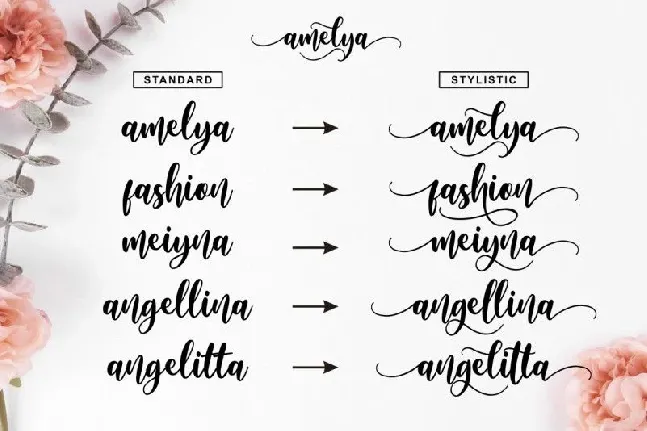 Amelya font