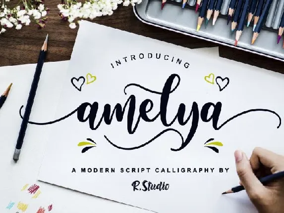 Amelya font