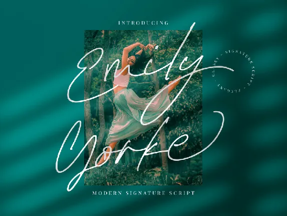 Emily Yorke font