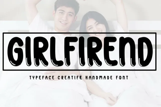 Girlfriend Display font