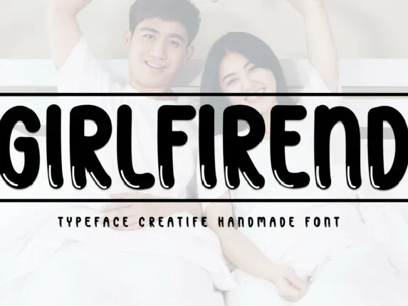 Girlfriend Display font