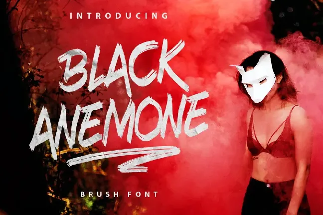 demo Black Anemone font