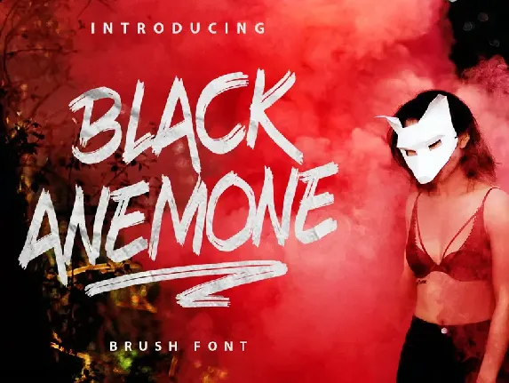 demo Black Anemone font