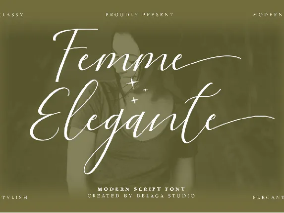 Femme Elegante font