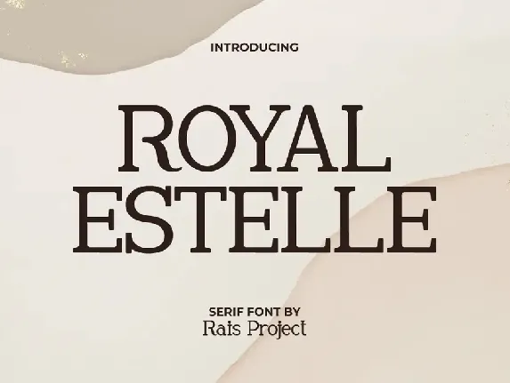 Royal Estelle Demo font