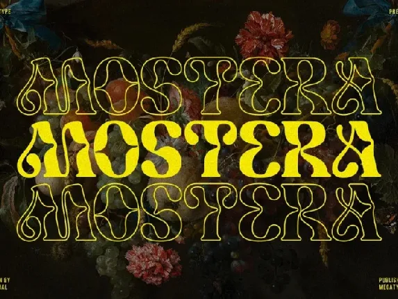 Mostera font