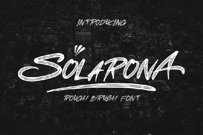 Solarona font