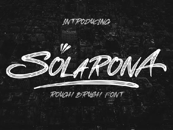 Solarona font