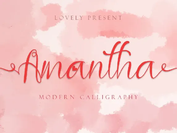 Amantha font