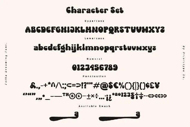 Folks Dreaming font