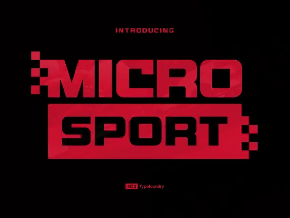 Microsport font