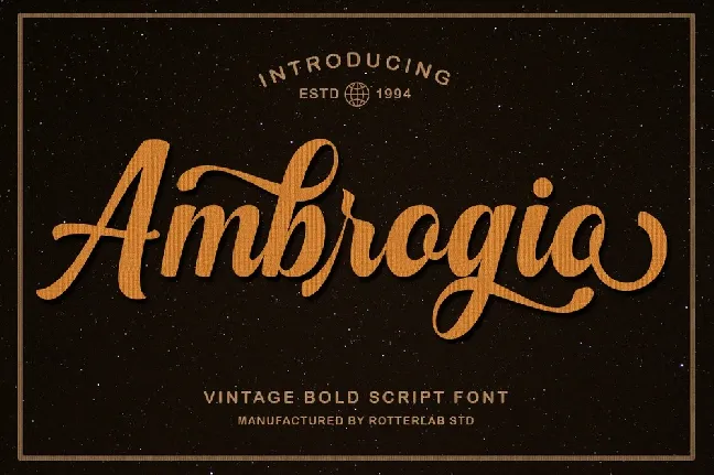 Ambrogio font