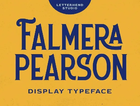 Falmera Pearson font