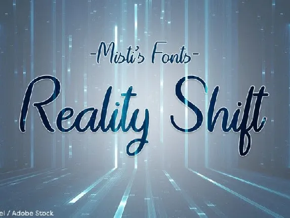 Reality Shift font