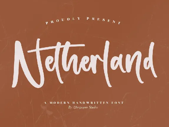 Netherland Script font