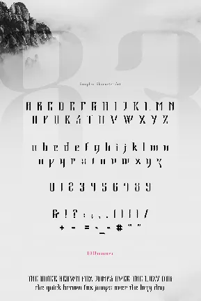 Morning Calm Typeface font