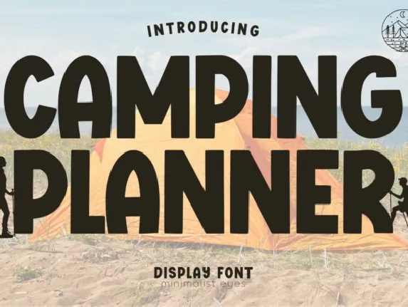 Camping Planner font