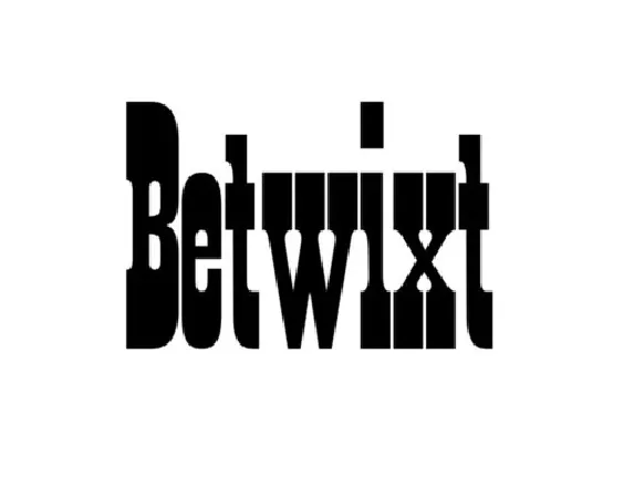 Betwixt font