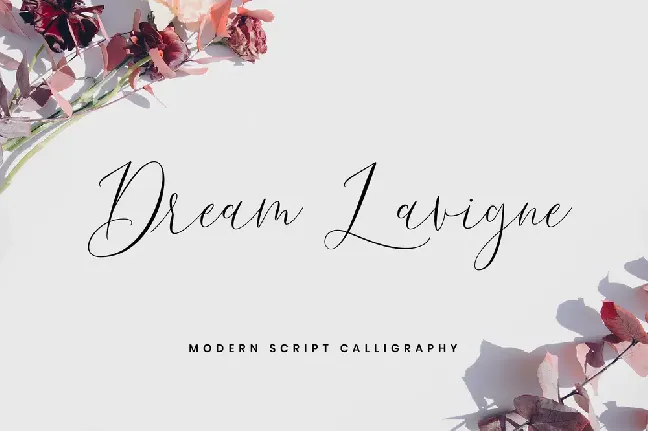 Demo Dream Lavigne font